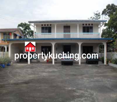 detached house for sale, banglo untuk dijual, Kuching-Serian Road, 20th mile