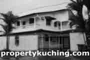 bungalow for sale, rumah banglo dua tingkat untuk dijual, Taman 3rd mile, Kuching