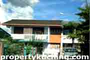 double storey semi-detached for sale, rumah berkembar dua tingkat, Central Road, Kuching