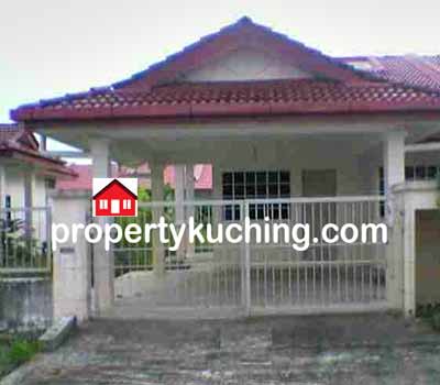 single storey corner house for sale, Taman Desa Ilmu, Kota Samarahan