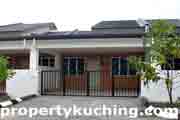 single storey for sale, satu tingkat rumah, Taman Uni-Central, Kota Samarahan