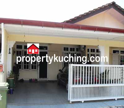 Kuching single storey, satu tingkat di jual, Taman Matang Jaya