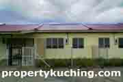 terrace 1 storey house, teres 1 tingkat rumah, Taman Permai Jaya, Kota Samarahan