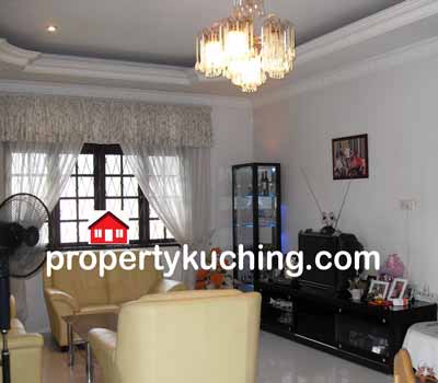 single storey intermediate house for sale, Tabuan Jaya, Kuching